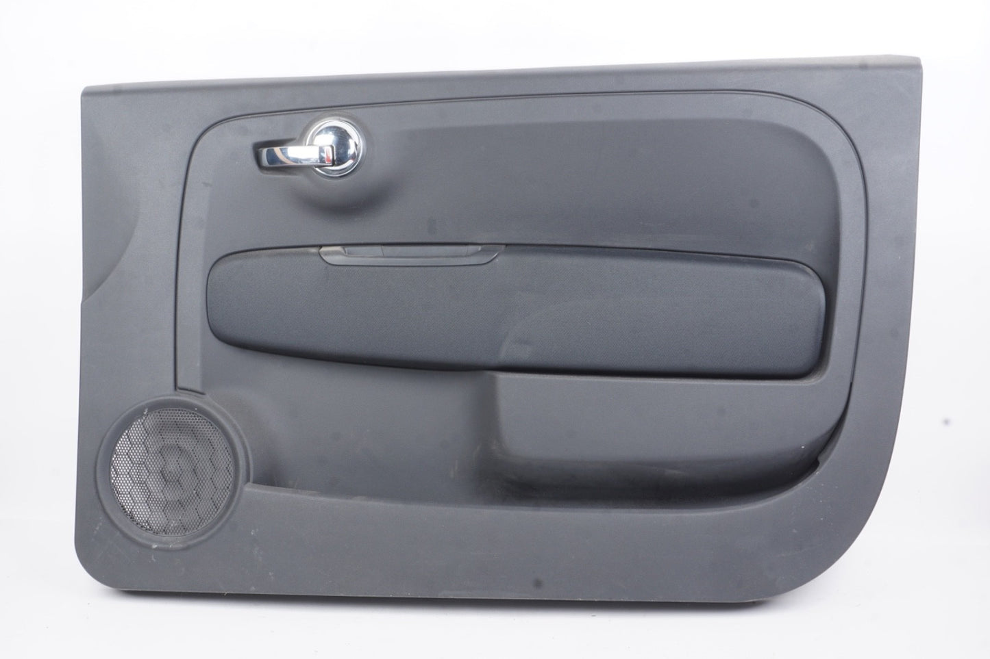 2012 - 2016 Fiat 500 Front Right Interior Door Trim Panel Black OEM