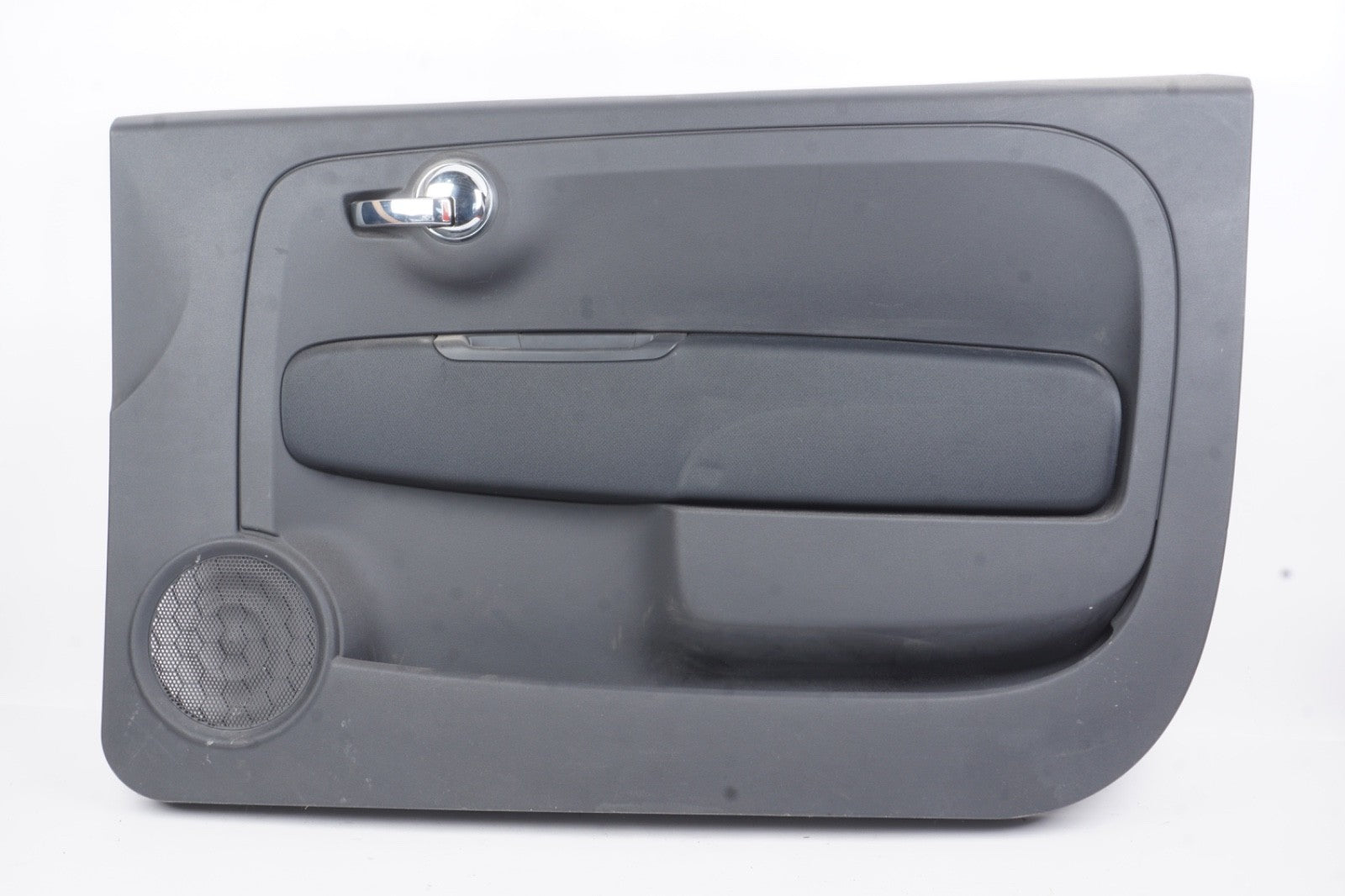2012 - 2016 Fiat 500 Front Right Interior Door Trim Panel Black OEM