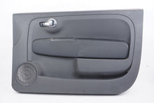 2012 - 2016 Fiat 500 Front Right Interior Door Trim Panel Black OEM