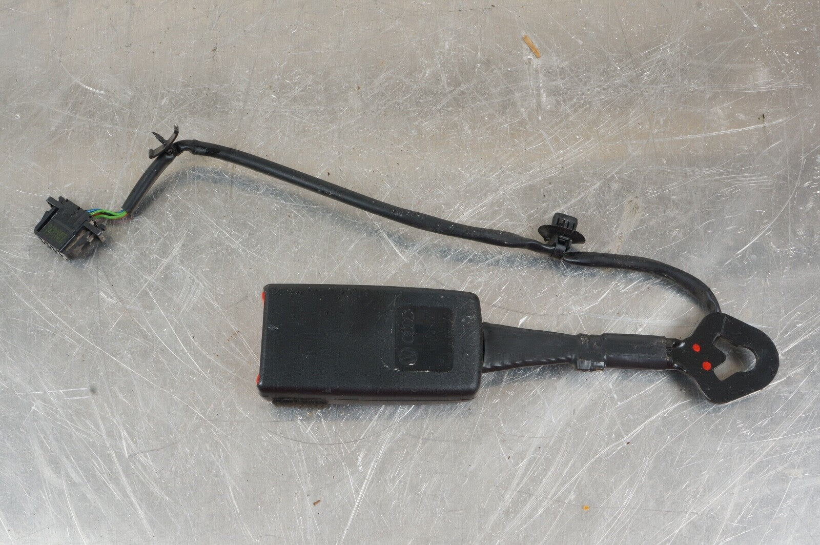 12-18 AUDI D8 A8 S8 A7 A6 S6 S7 SEATBELT SEAT BELT BUCKLE FRONT LEFT OEM