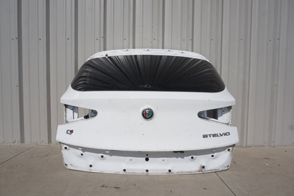 2018 - 2025 ALFA ROMEO STELVIO REAR LIFTGATE TAILGATE SHELL COVER OEM WHITE