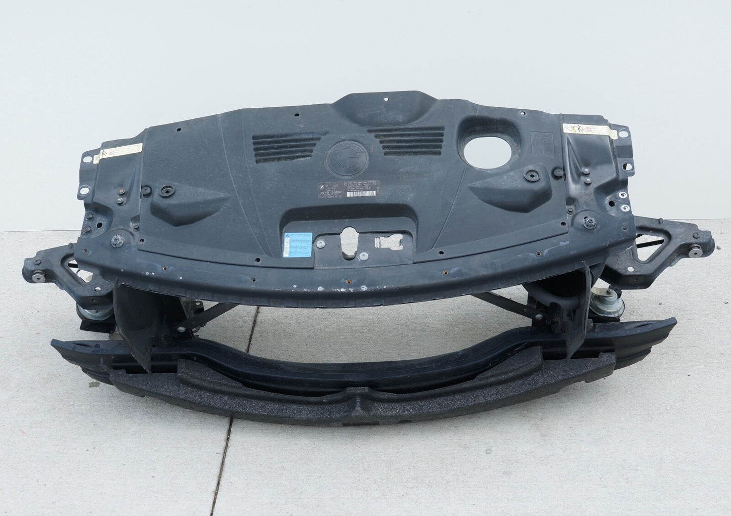 03-08 BMW Z4 RADIATOR CORE SUPPORT WITH REINFORCEMENT