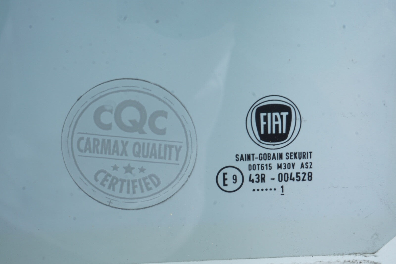 Fits 2012-2019 Fiat 500 500e 500C 2Dr Driver Side Left Front Door Window Glass 