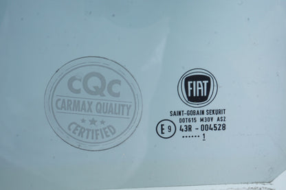Fits 2012-2019 Fiat 500 500e 500C 2Dr Driver Side Left Front Door Window Glass 