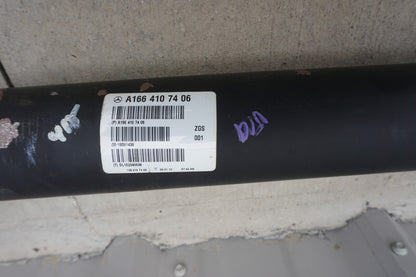 13-16 Mercedes X166 GL450 Front Driveshaft Propeller  A1664107406 OEM