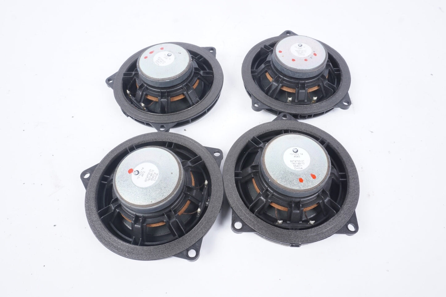 2014-2019 Mini Cooper Speaker 9274700 OEM SET OF 4