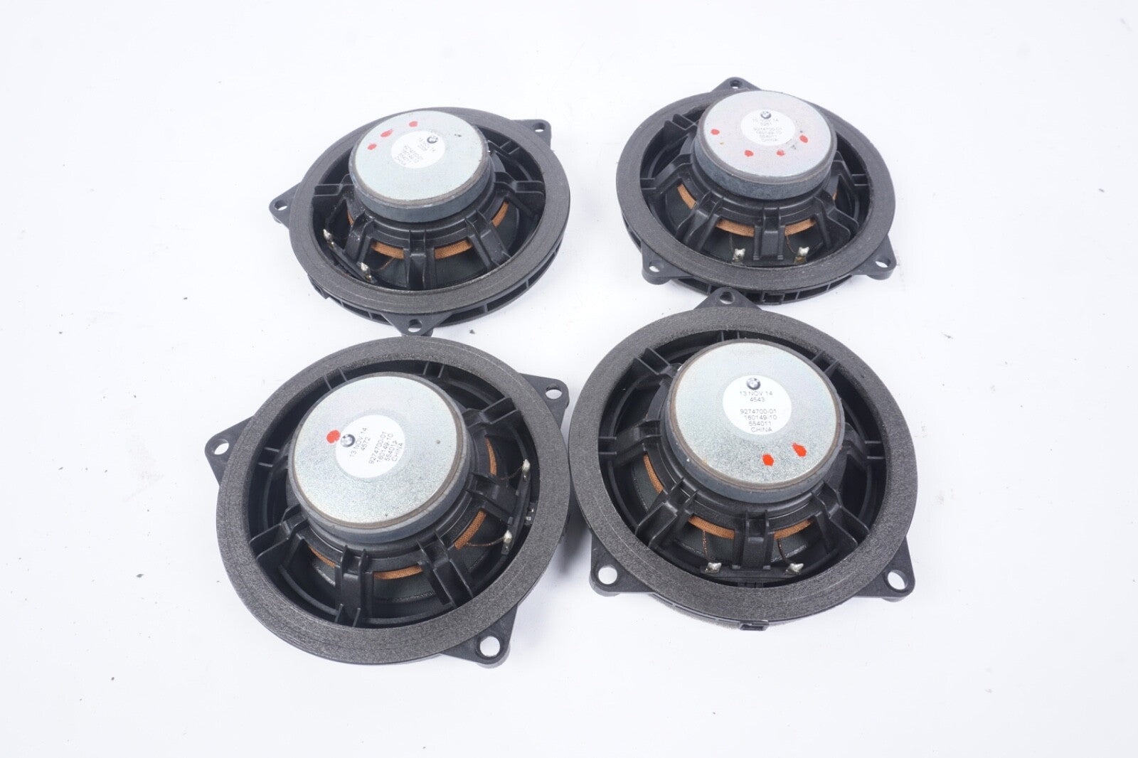 2014-2019 Mini Cooper Speaker 9274700 OEM SET OF 4