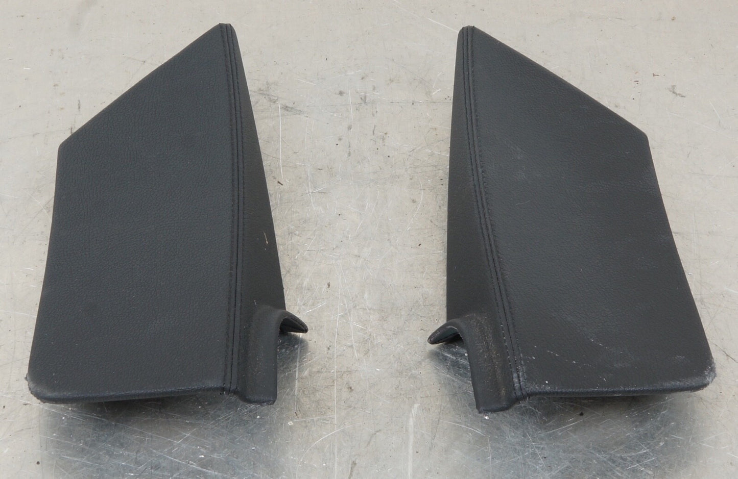 07-09 Mercedes W221 S550 S450 Center Console Trim Panel Cover PAIR Black LH RH
