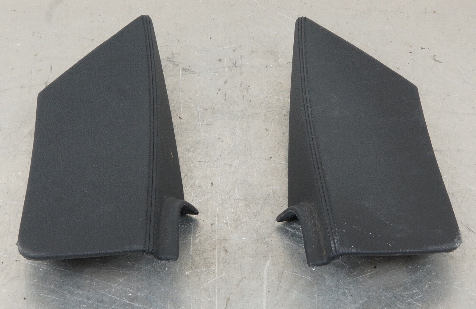 07-09 Mercedes W221 S550 S450 Center Console Trim Panel Cover PAIR Black LH RH