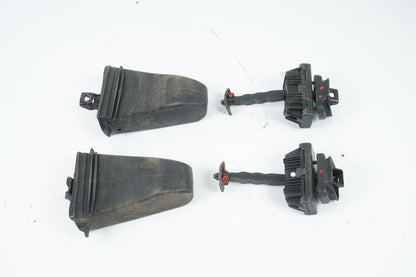 2008 - 2013 BMW X6 FRONT LEFT & RIGHT DOOR CHECK STOPPER SUPPORT HINGE OEM