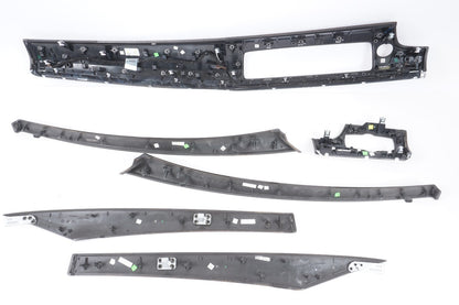 2010 - 2018 BMW 550iGT 535GT FRONT REAR DOOR DASH CONSOLE FINE WOOD TRIM
