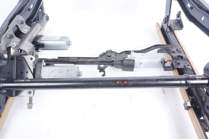 2011-2014 PORSCHE CAYENNE Front Right Passenger Seat Track W/ Motors BEIGE OEM