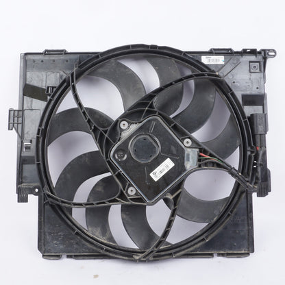 12-16 BMW SERIES 328I 428I 2.0L ENGINE MOTOR RADIATOR COOLING FAN ASSEMBLY OEM