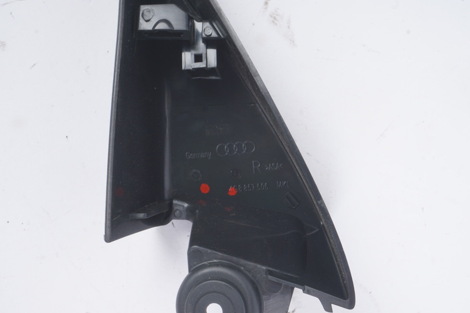 12-18 Audi A7 Front Right Side Plastic Wing Mirror Trim Cover 4G8857506 Oem