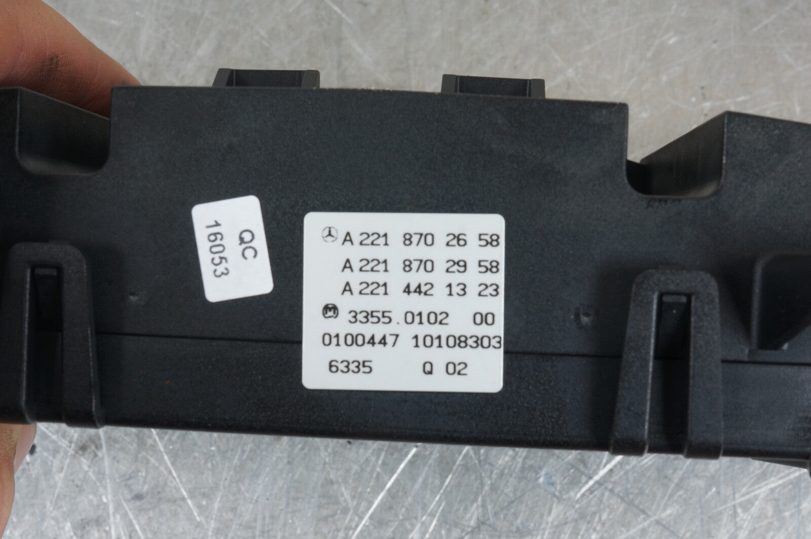 07-14 Mercedes W221 S600 S63 AMG S400 A/C AC Heater Climate Control Switch OEM