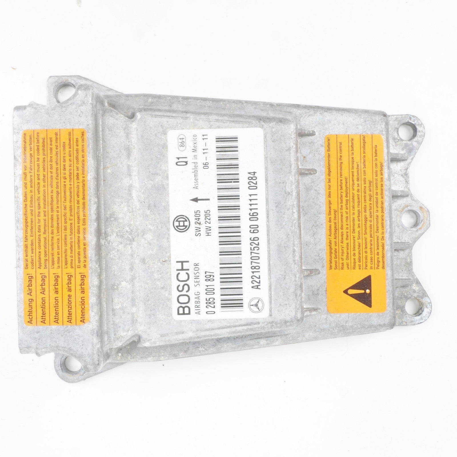 2007-2013 OEM Mercedes W221 S63 S550 CL550 Sensor Control Module