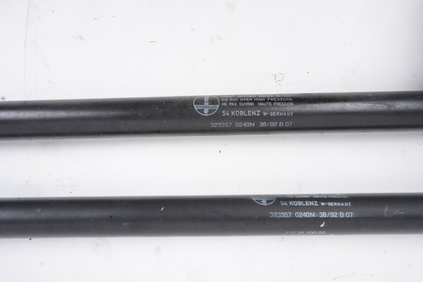1987 - 1993 Cadillac Allante Hood Lift Shock Left And Right OEM