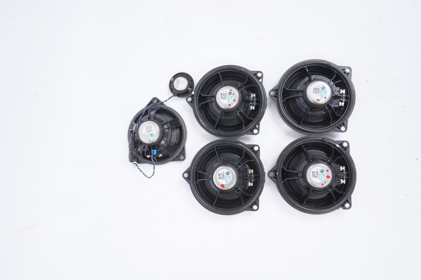 21 - 24 BMW 430I Convertible Audio Speaker Set Of 6 OEM