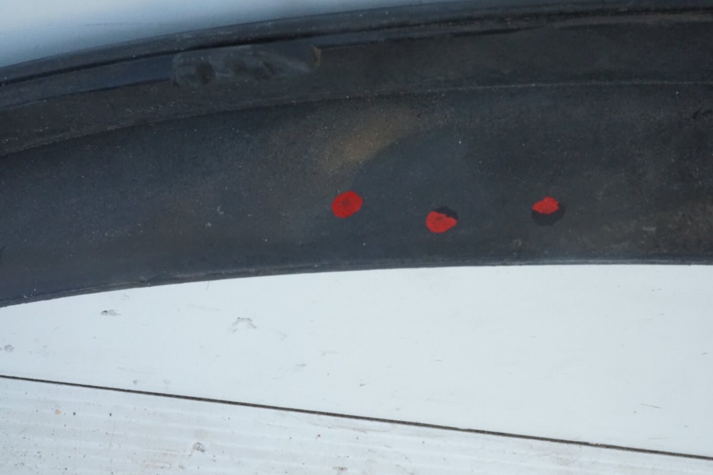 2008 - 2013 BMW X6 REAR LEFT DRIVER SIDE FENDER FLARE ARCH MOLDING COVER OEM