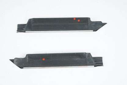 14 - 17 MASERATI QUATTROPORTE FRONT LEFT & RIGHT DOOR CHROME MOLDING OEM