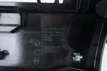 2007-2013 Mercedes S400 S550 Inteiror Bottom Right Panel Black A2216805487 OEM