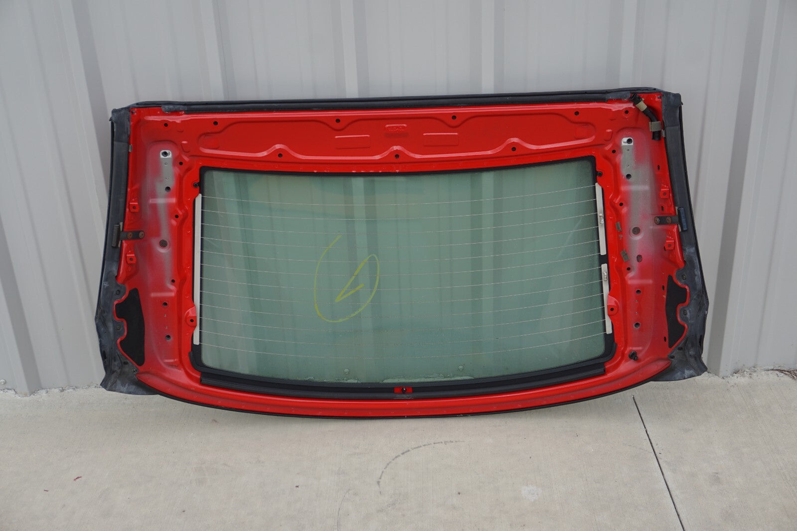 02-10 Lexus SC430 Convertible Rear Windshield Back Window Glass OEM