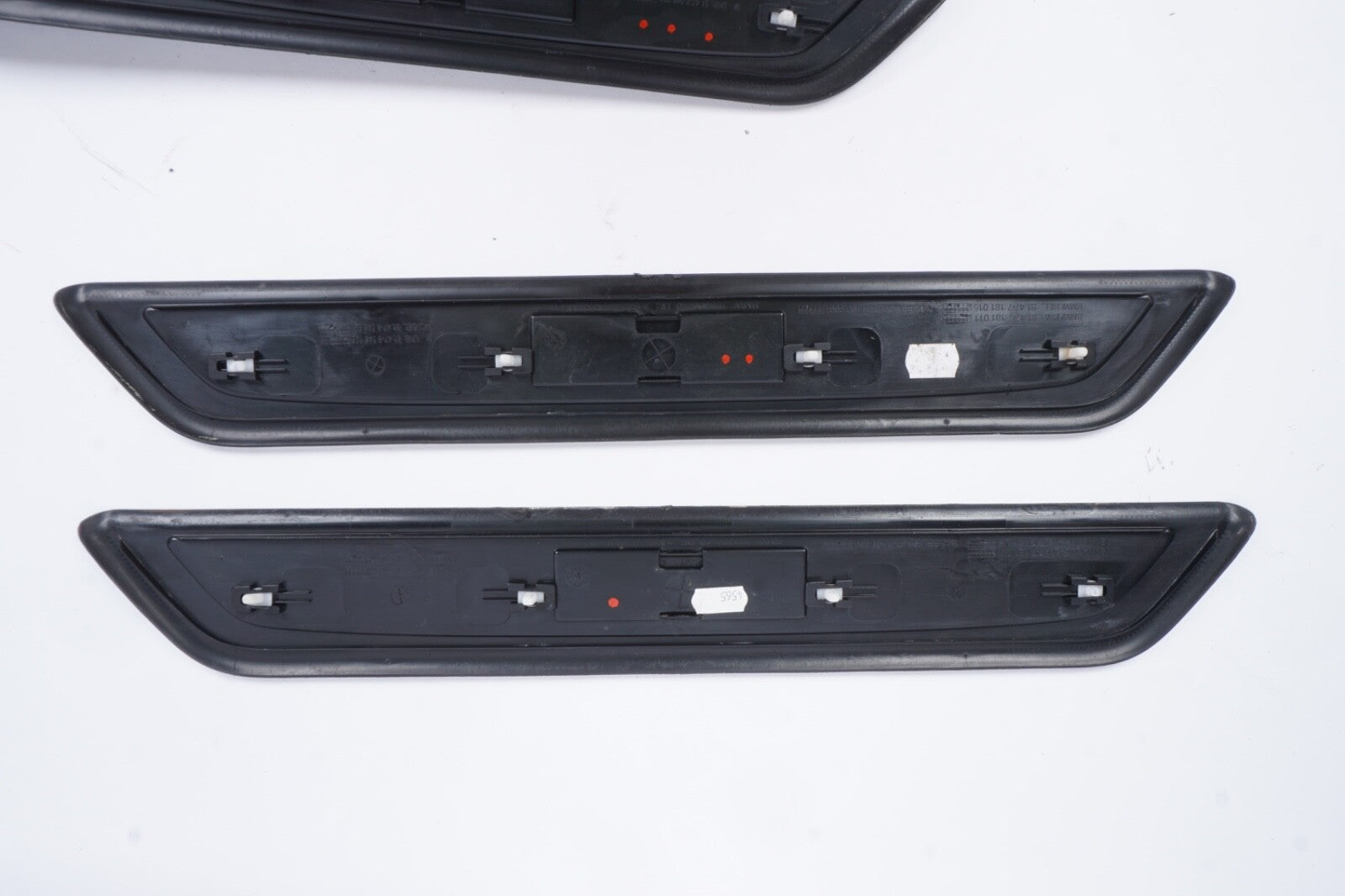 10-15 OEM BMW F02 740 750 Door Sill Plate Molding Trim M SPORT Left Right SET
