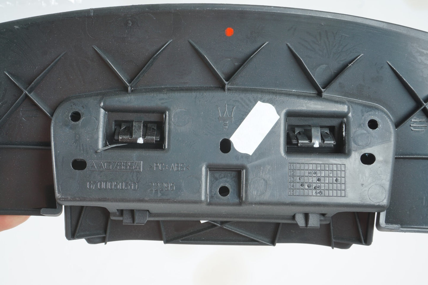 2014 - 2017 MASERATI QUATTROPORTE DASH SPEEDOMETER TRIM COVER 670005030 OEM