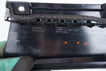 2021 - 2023 Polestar 2 Rear Right Door Window B Pillar Applique Molding OEM