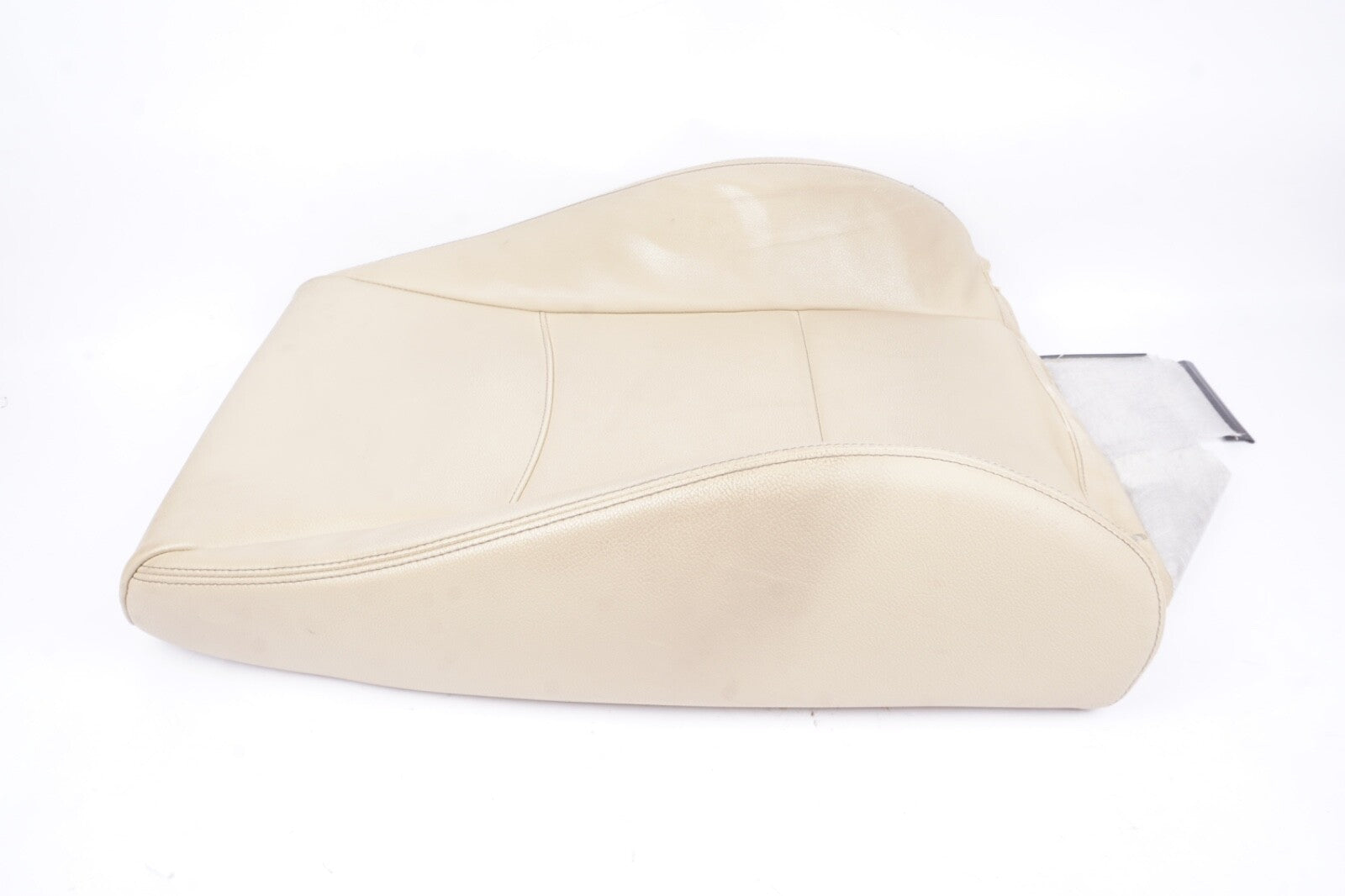 2011 - 2018 BMW X3 X4 - Front LEFT Upper Backrest Seat Cushion Leather Beige