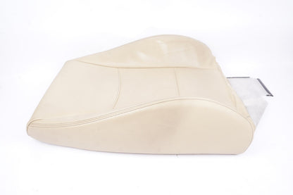 2011 - 2018 BMW X3 X4 - Front LEFT Upper Backrest Seat Cushion Leather Beige