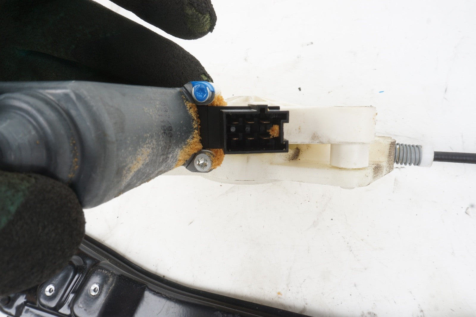 07-13 MERCEDES W221 S550 S400 REAR RIGHT SIDE WINDOW REGULATOR MOTOR PANEL OEM