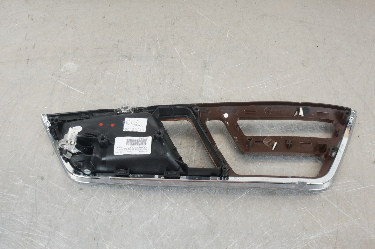 2007 - 2013 MERCEDES BENZ S550 CL550 S600 RIGHT PASSENGER DOOR WOOD TRIM HANDLE 