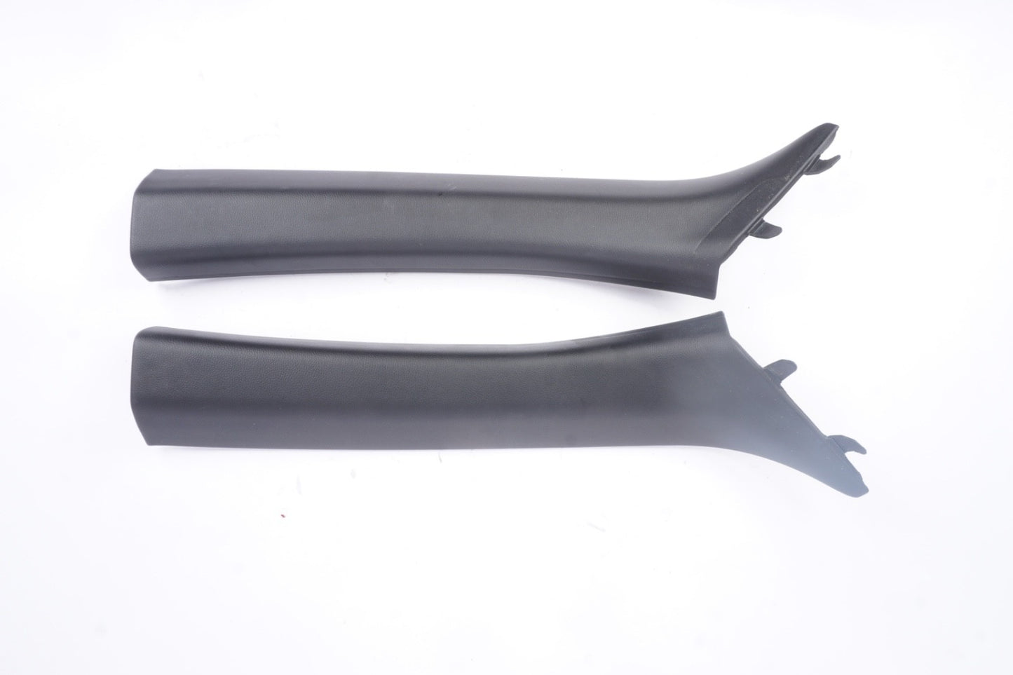 08-13 BMW E93 M3 Convertible Front A Pillars Black Original Pair 7129311 7129312
