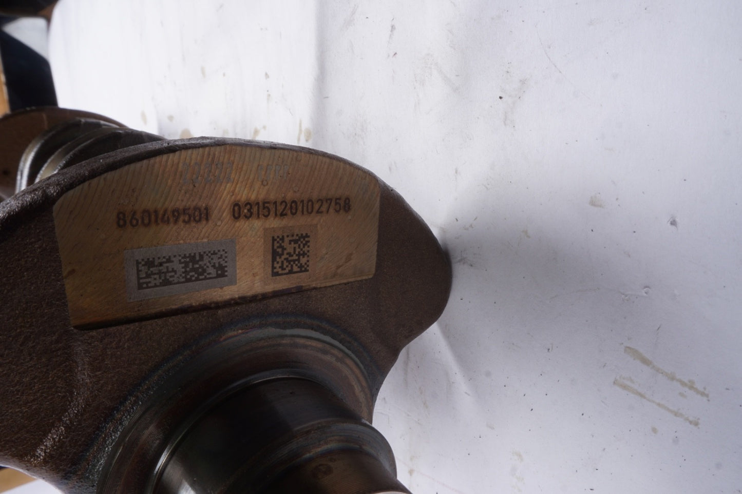 13-17 BMW X3  2.0 Engine Crankshaft 7599248
