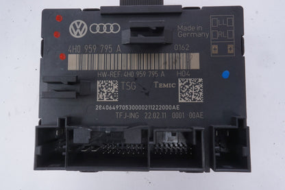 2012-2018 AUDI A8 L A8 S8 D4 LEFT DRIVER REAR DOOR CONTROL MODULE UNIT OEM