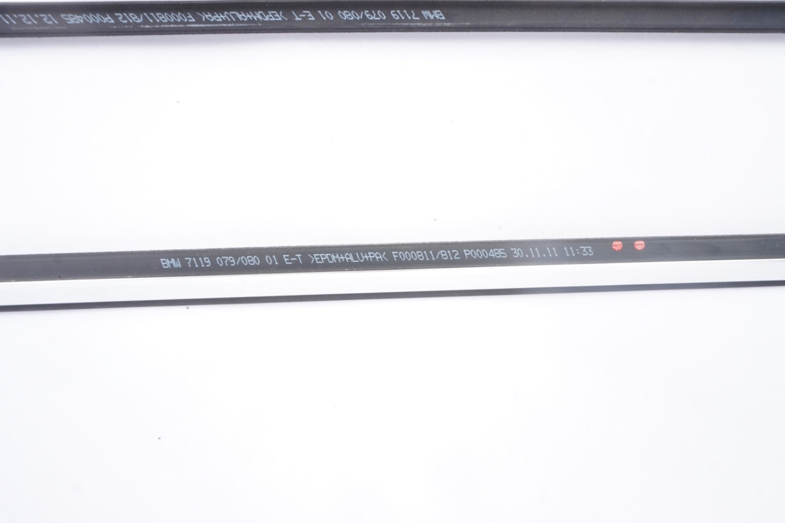 2007 - 2013 BMW  328i 335i Convertible FRONT left Right  door chrome trim