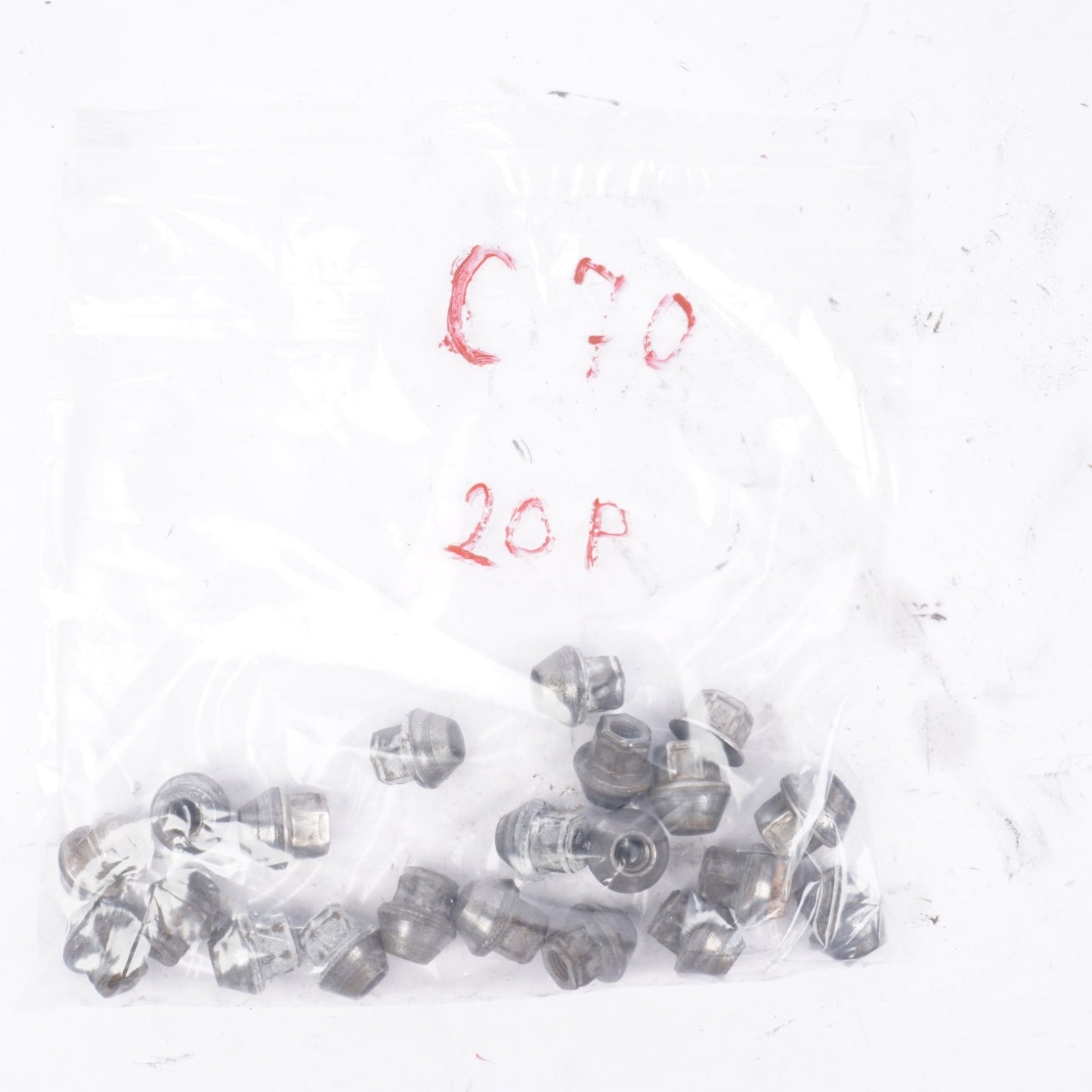 2008 - 2013 VOLVO C70 WHEEL LUG NUTS SET OF 20 PCS