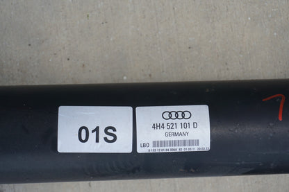 2011 - 2018 Audi A8 Quattro Rear Driveshaft Assembly OEM