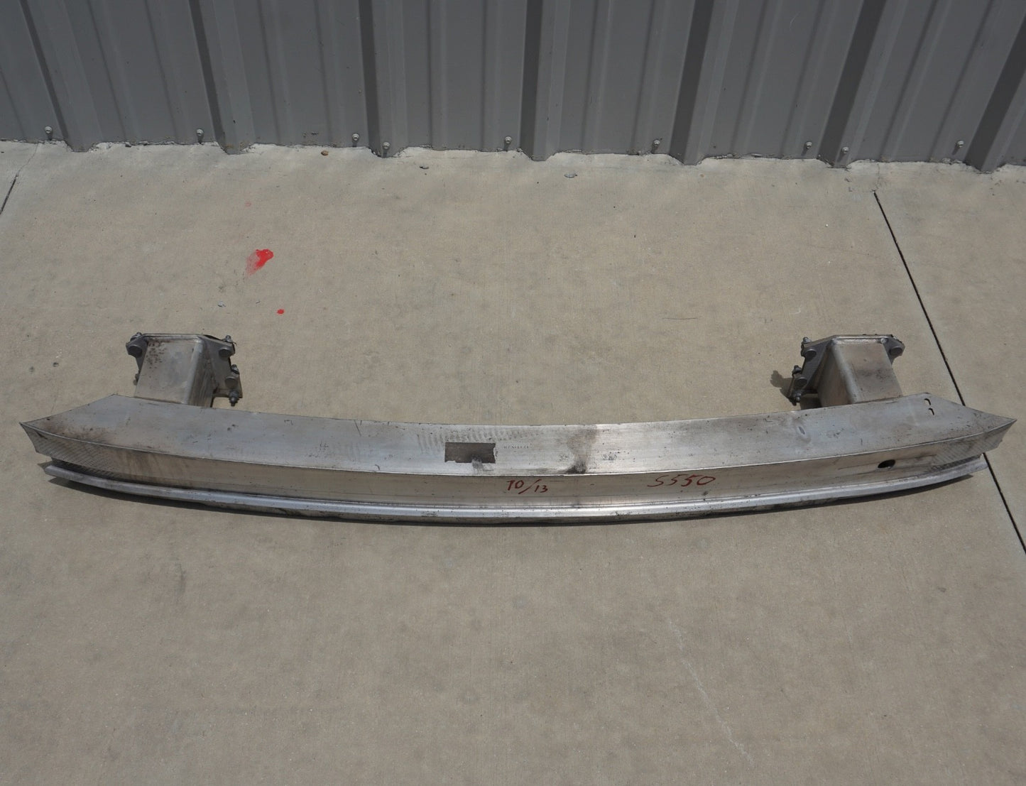 14-20 Mercedes W222 S450 S550 S63 AMG Rear Bumper Reinforcement Impact Bar OEM