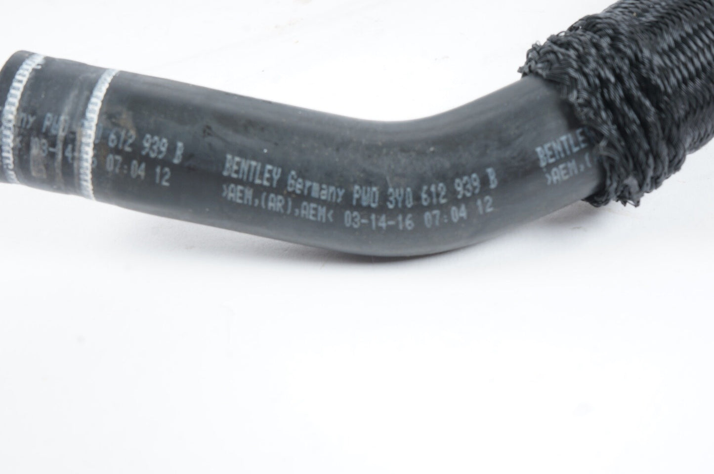 2010 - 2020 BENTLEY MULSANNE HVAC COOLING HEATER HOSE SET