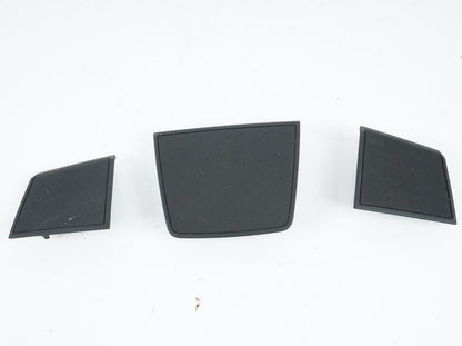 2014 - 2017 MASERATI QUATTROPORTE DASH SPEAKER TWEETER W/ COVER SET OF 3 OEM