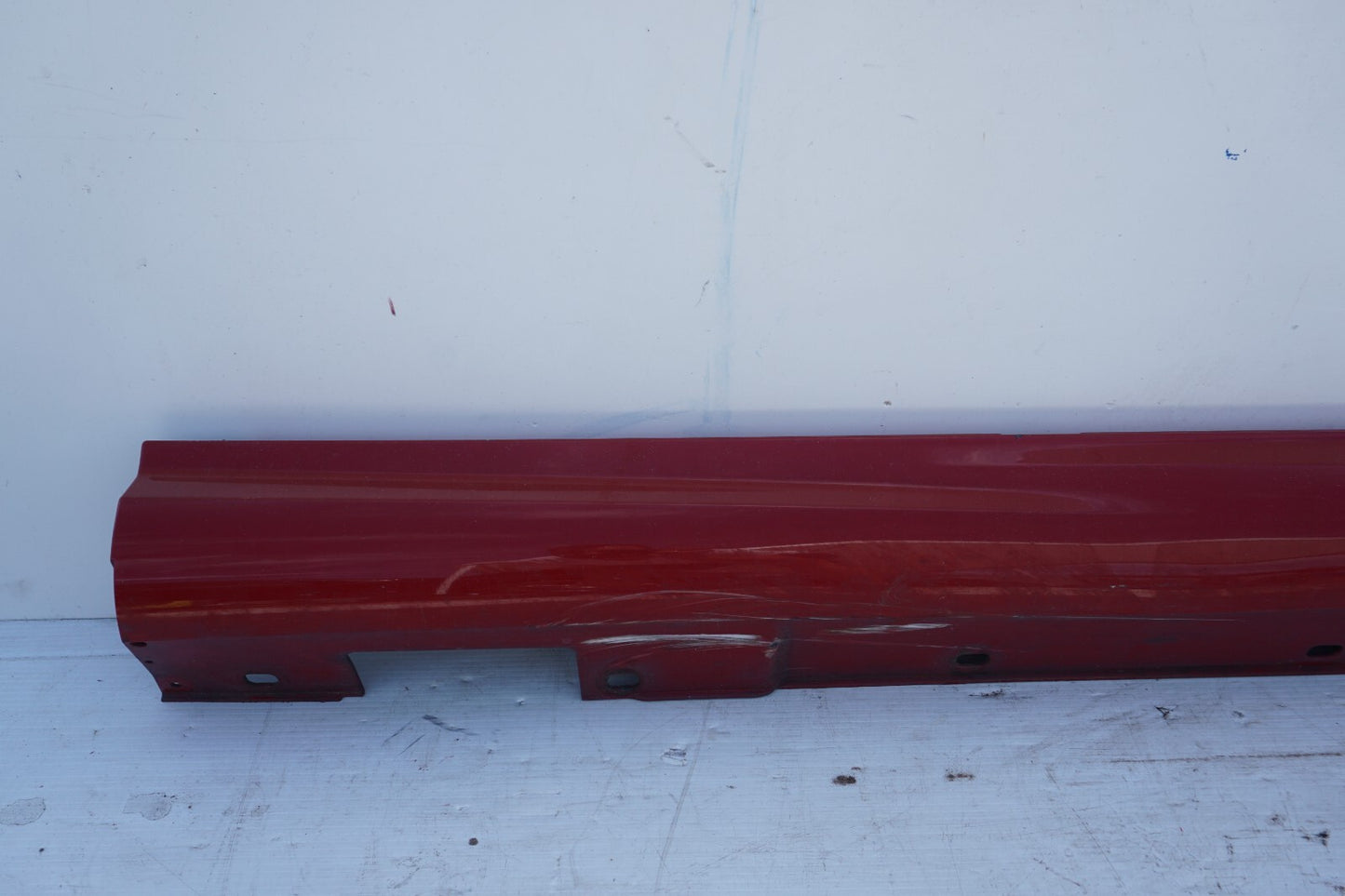 08 - 14 Mercedes W204 C300 RIGHT PASSENGER SIDE ROCKER PANEL SKIRT MOLDING OEM