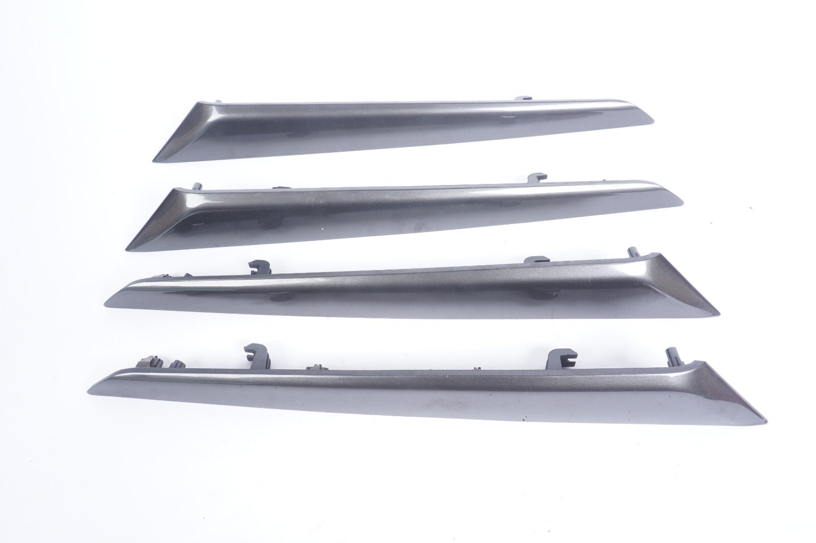 2014-2019 Maserati Ghibli Interior Door Panel Trim Strip Set OF 4 OEM