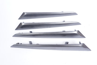 2014-2019 Maserati Ghibli Interior Door Panel Trim Strip Set OF 4 OEM