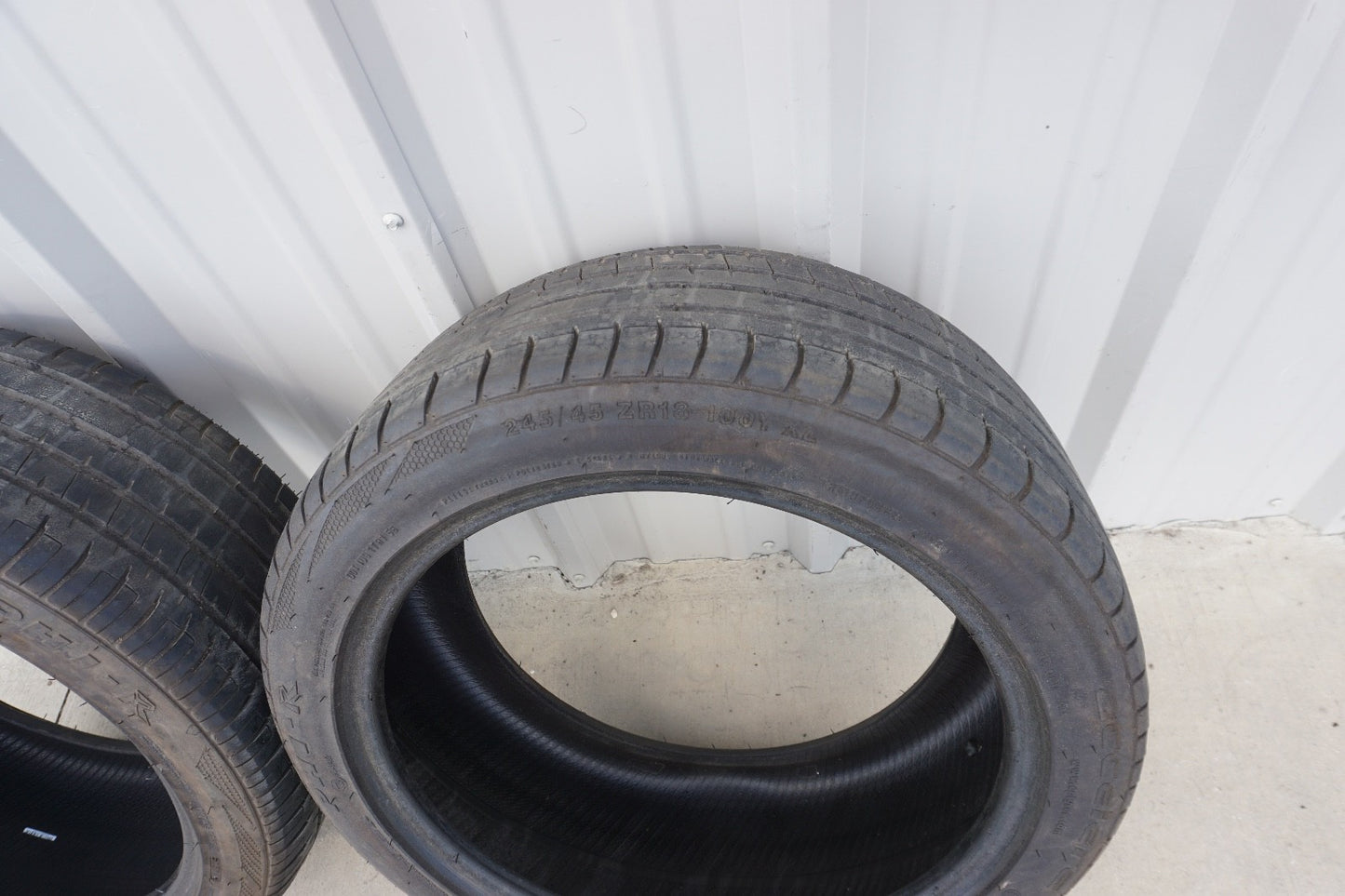 2 Tires Tire Accelera Phi-R 245/45ZR18 245/45R18 100Y XL A/S High Performance