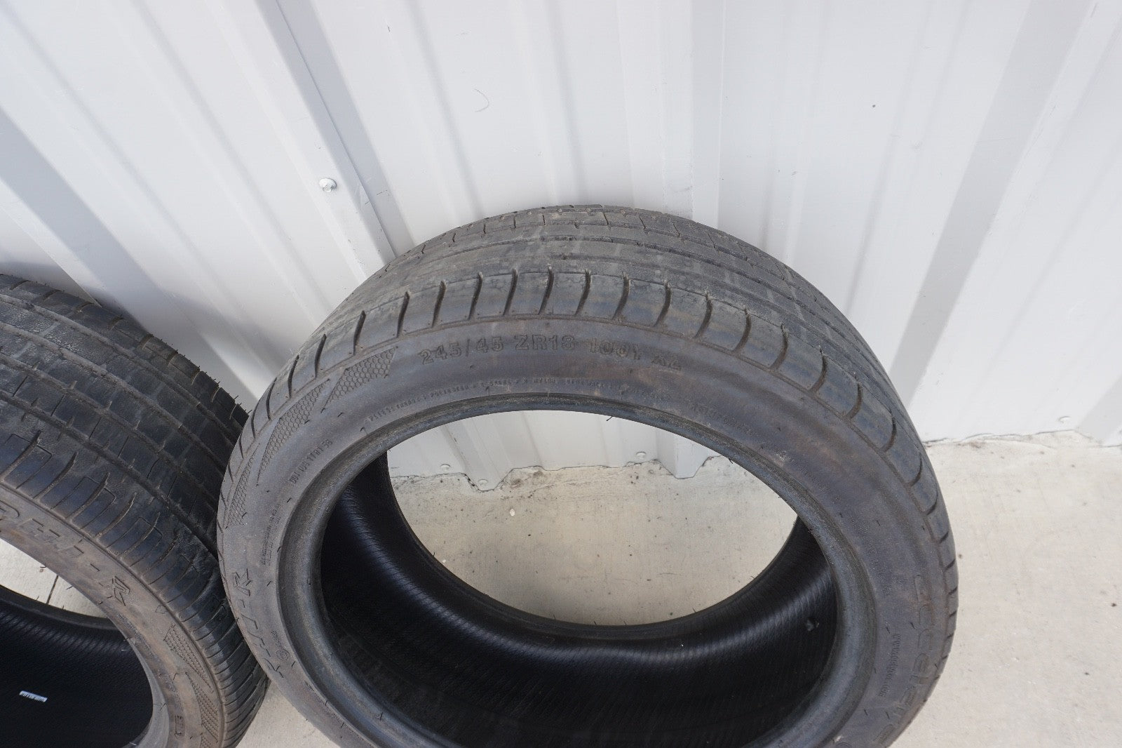 2 Tires Tire Accelera Phi-R 245/45ZR18 245/45R18 100Y XL A/S High Performance