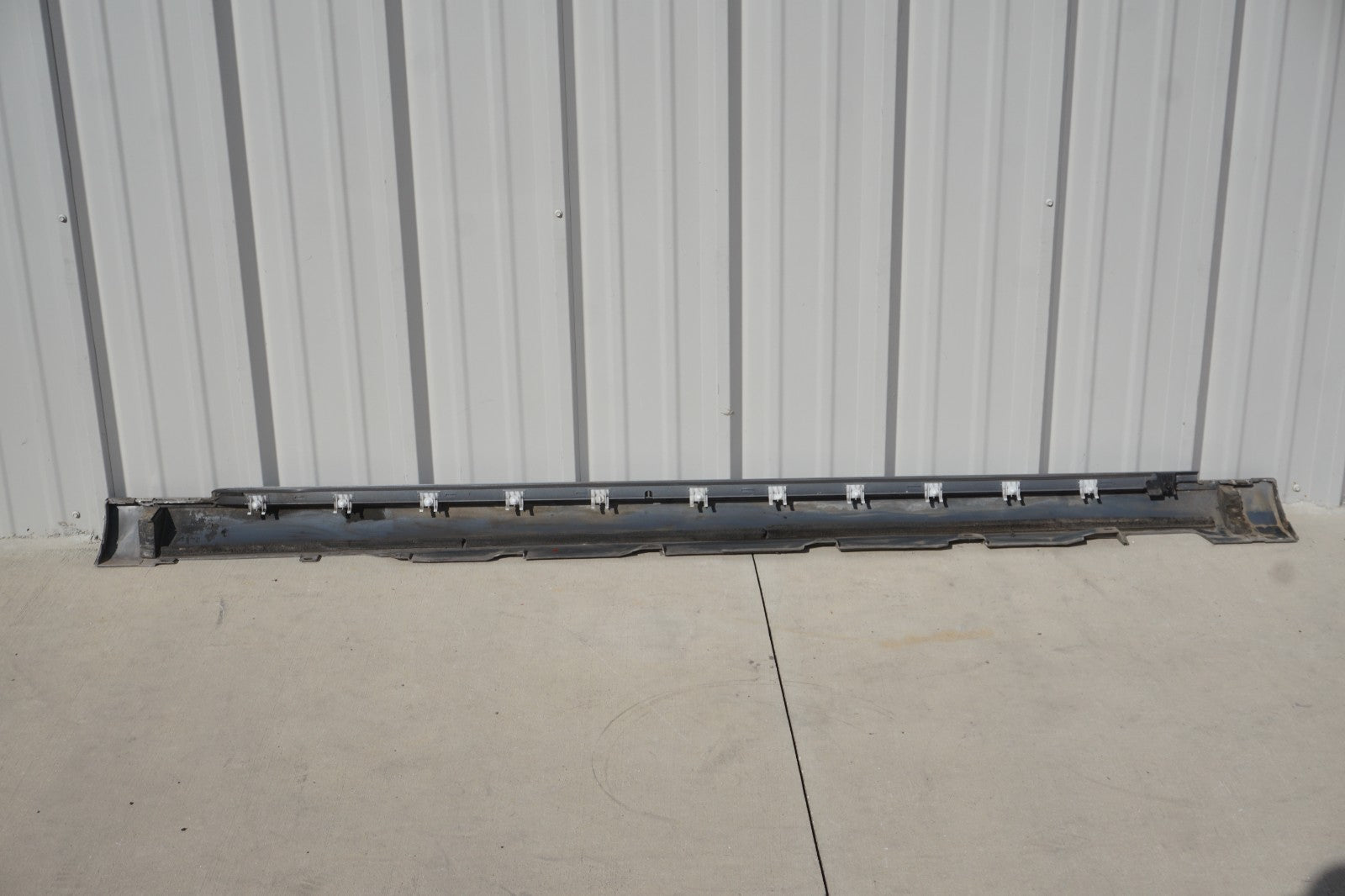 11-14 Audi A8L LONG Left Driver Side Rocker Panel Skirt Molding Trim OEM