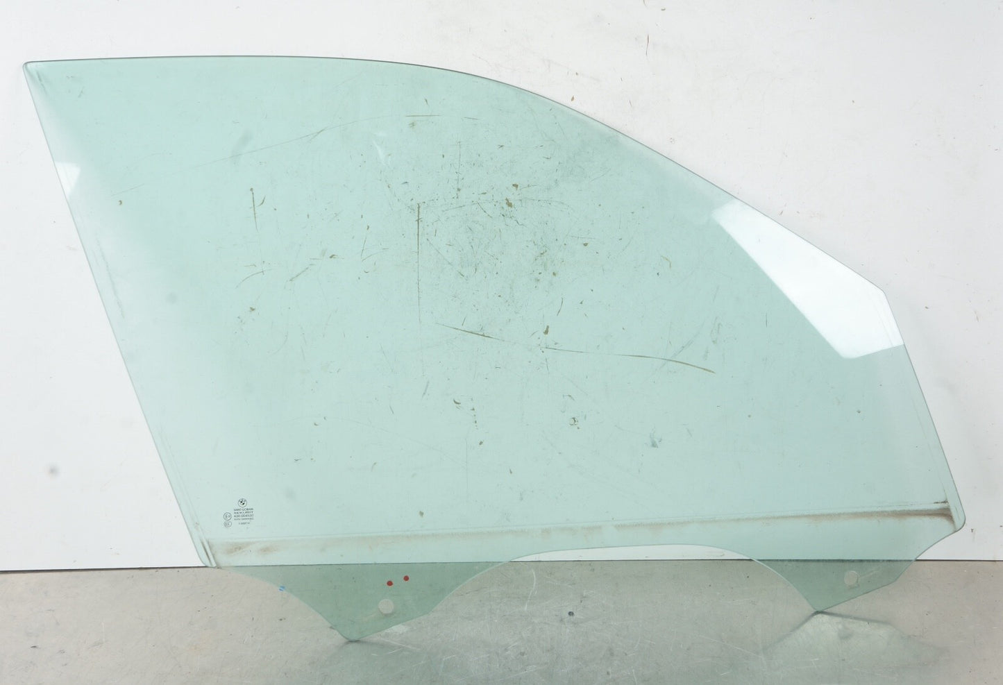 07-13 BMW X5 E70 Front Right Passenger Side Door Window Glass 7137014 OEM