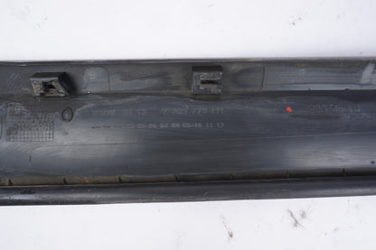 2011 - 2016 BMW X3 (F25) FRONT LEFT DRIVER OUTSIDE DOOR TRIM PANEL (BLACK)